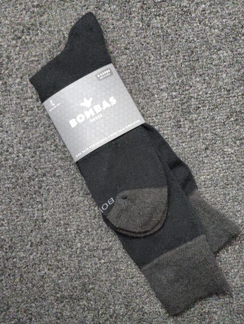 Bombas Men's Crew Socks - Black
